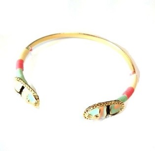 Ibiza Look Bracelet Pink Turquoise (1 pc)