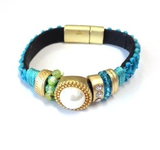 Braċjalett Blue Stil Ibiza (1 pz)