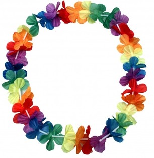 Ghirlandi tal-Hawaii (48 pz)