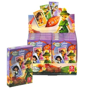 Logħba tal-Karti 2-f'1 Disney Tinkerbell (12-il biċċa)