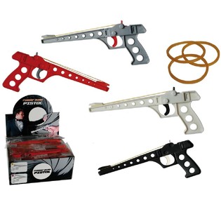 Pistola tal-lastiku GADGET f'displej (24 biċċa)
