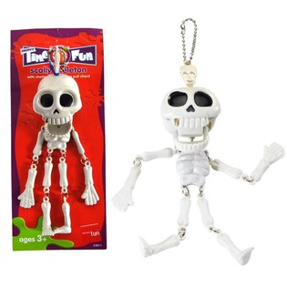 Smiffy's Keyring Skelet tal-Beża' fuq Karta (12-il biċċa)