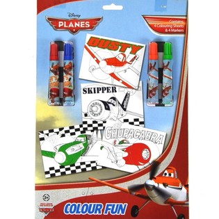 Disney Planes Sett tat-Tpinġija 8 biċċiet (24 pz.)
