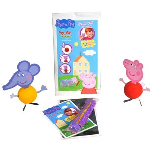 Oħloq il-Figura Tiegħek tal-Peppa Pig bit-Tafal (10 biċċiet)
