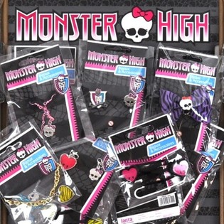 MATTEL MONSTER HIGH - MEGA MIX GĦAL KAXXA TAS-SORPRIŻI: ĠOJJELLERIA U AĊĊESSORJI (100 pz.)