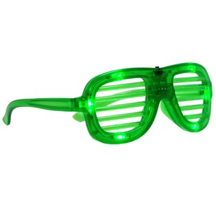 NUĊĊALIJIET SHUTTER SHADES BID-DAWL LED - KULUR: AĦDAR (12-il biċċa)