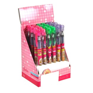 Stylos tal-ġel Barbie f'display (24 biċċa)