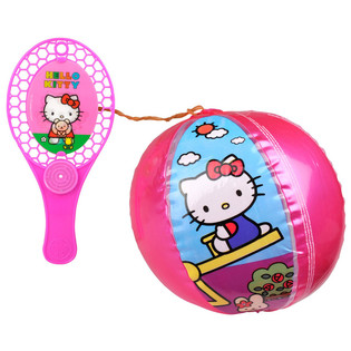 Hello Kitty Sett Rakketta b'Ballun tal-Gomma (12-il biċċa)