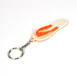 KEYRING F'FORMA TA' SLIPPER ORANĠJO (100 biċċa)