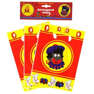 10 Boroż tar-Rigali ta' Sinterklaas / San Niklaw 22 x 16 cm (6 biċċiet)