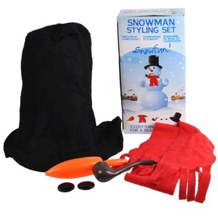 Sett ta' 6 Biċċiet għad-Dekorazzjoni ta' Snowman (3 unitajiet)