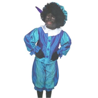 Kostum ta' Zwarte Piet għas-Subien - Daqs 128