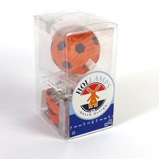 HOLLAMPS - Stringa tad-Dawl b'Blalen tal-Futbol Oranġjo