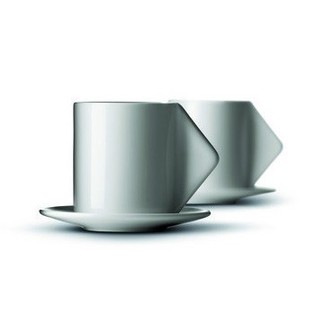 MENU - Sett ta' 2 Kikkri tal-Espresso Bone China (1 sett)