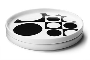 MENU - VERNER PANTON - Sett ta' 2 Platti tad-Dezert / Naħa, 17.5 cm (sett 1)