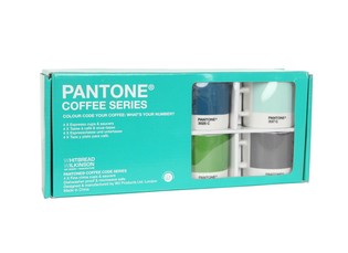 PANTONE - SET TA’ 4 KIKRI TAL-ESPRESSO U PLATTINI
