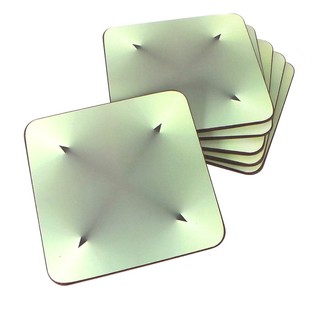 Joseph Joseph Cross 3D Coasters tal-Mejda - Sett ta' 6 biċċiet (sett)