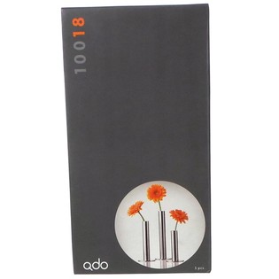QDO - Vażuni tal-Istainless Steel għal Fjura 1, Sett ta' 3 (1 sett)