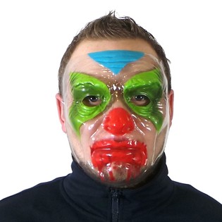 Maskra ta' Clown tal-Horror (6 biċċiet)