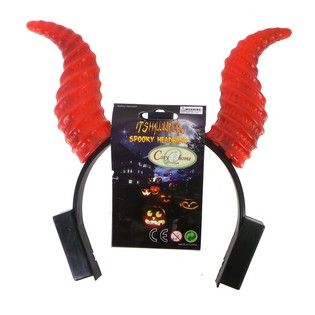 Diadema tax-Xitan b'Dawl LED (18-il biċċa)