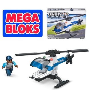 MEGA BLOKS - 2413 POLICE FORCE CHOPPER Ħelikopter tal-Pulizija (2 pz.)