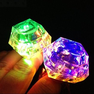 Ċrieket Jiddu fil-Kaxxa tal-Wiri (36 biċċa) - LED Rings