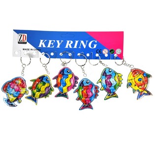 KEYCHAIN LOGĦBA TAL-PAĊENZJA - MUDELL: ĦUTA (12-il biċċa)