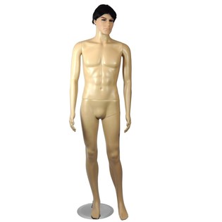 Manikin tal-Vetrina għall-Irġiel - Mudell: Raġel / Iswed (1 pz.)