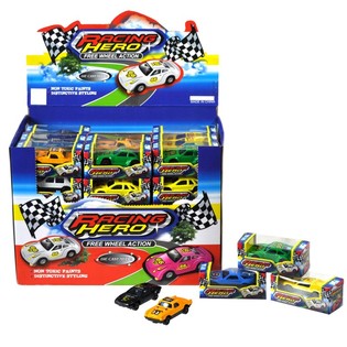 Karozzi tal-Logħob Die-Cast f'Display (60 biċċa)