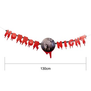 GIRLANDA TAL-ITTRI "HORROR NIGHT" 130 CM (2 biċċiet)