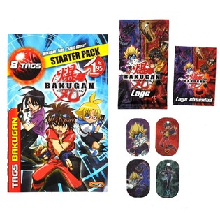 BAKUGAN - Starter Pack 8 Tags (100 pz.)