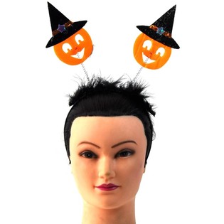 Diadema tal-Halloween bil-Qargħa Bagħal (6 biċċiet)