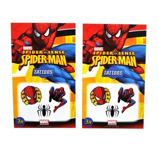 Tattoos ta' Marvel bi 3 biċċiet - Mudell: Spider-Man (50 biċċa)