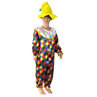 Kostum ta' Clown għat-Tfal - Daqs 4