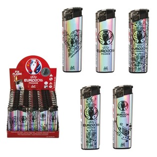 Lighters elettriċi UEFA EURO 2016 f'displej - 50 biċċa (L-aħħar opportunitá)