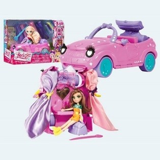 Karozza tal-Logħob Cabriolet 2 f'1 LOCKSIES