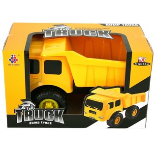 Trakk Dump Truck Kbir tal-Logħob (Set ta' 2)