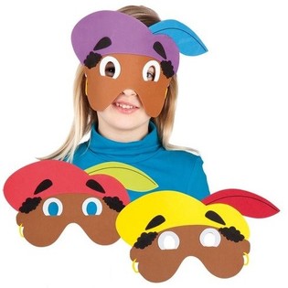 MASCHERA TAL-FOAM PIET (9 biċċiet)