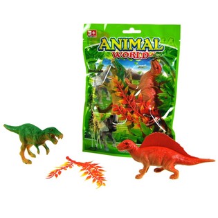 ANIMAL WORLD / SET TAL-LOGĦOB TAD-DINOSAURU (12-il biċċa)