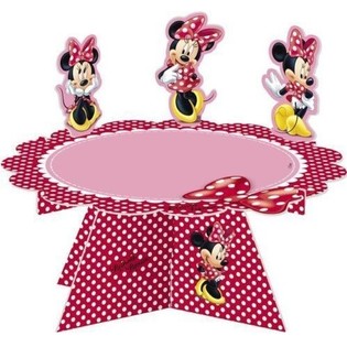 DISNEY MINNIE MOUSE STAND TAT-TORTE (2 pz.)