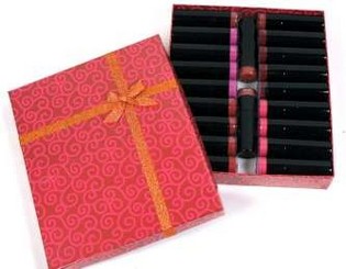 Lipstick Mix ta' 5 Kuluri f'Ippakkjar Aħmar (20 biċċa)