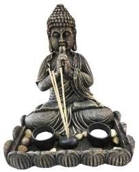 Buddha Dekorattiv b'Tealight u Inċens (biċċa 1)