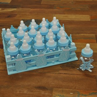 Kaxxa Dekorattiva b'20 Flixkun Mini tat-Tfal - Blu