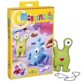 MONSTRIES 2 - OĦLOQ MONSTERS TAL-FELTRU B'ŻEWĠ NAĦAT (6 biċċiet)