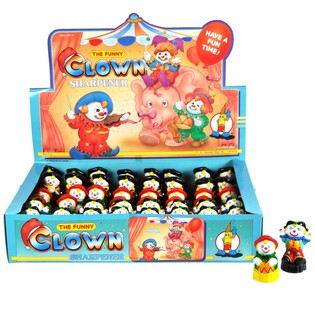Sharpener tal-lapsijiet klownd f'displej (48 biċċa)