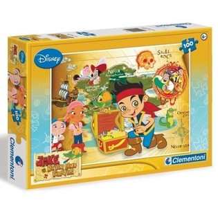 Clementoni Puzzle Disney Jake 100 Biċċa (6 biċċiet)