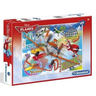 Clementoni Puzzle Disney Planes 100 Biċċa (6 pz.)
