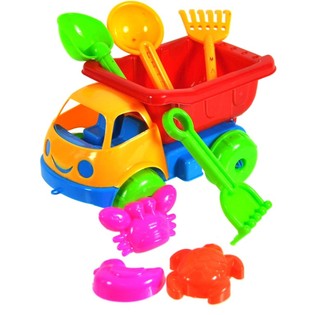 Sett tal-Baħar Dump Truck 17 cm (10 biċċa)