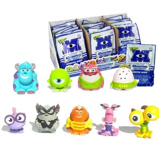 DISNEY PIXAR MONSTERS UNIVERSITY MINI FIGURI F'DISPLAY (24 pz)
