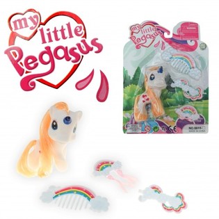 Unicorn MY LITTLE PEGASUS fuq kard (24 biċċa)